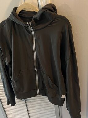 Vuori Dark green  Zip-Up Hoodie Jacket